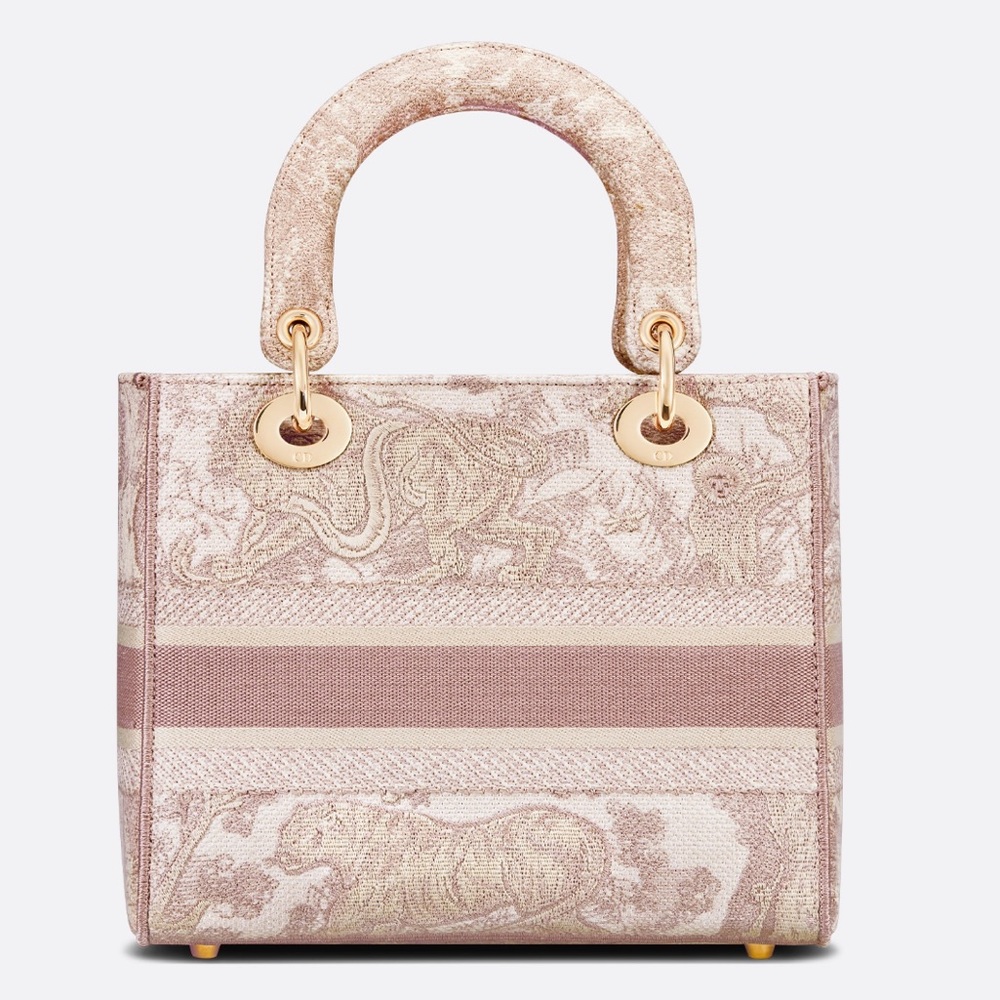 Dior MEDIUM LADY D-LITE BAG
Rose Des Vents Toile SOLD - Picture 3 of 16